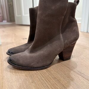 Ella Moss Brown Leather Bootie - size 7.5
